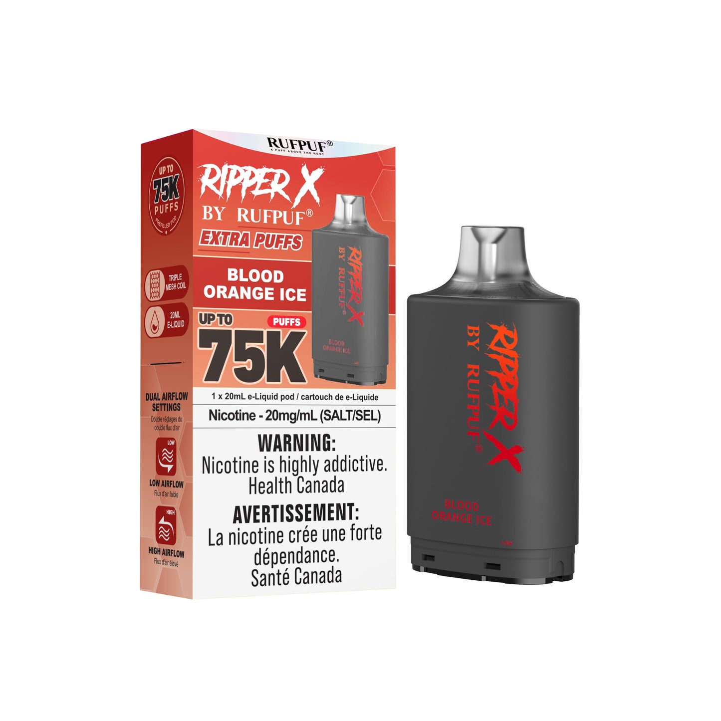 Ripper X 75K - Blood Orange Ice