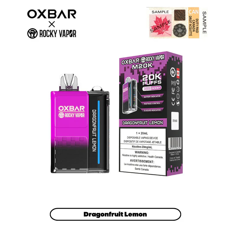 Oxbar M20K - Dragonfruit Lemon