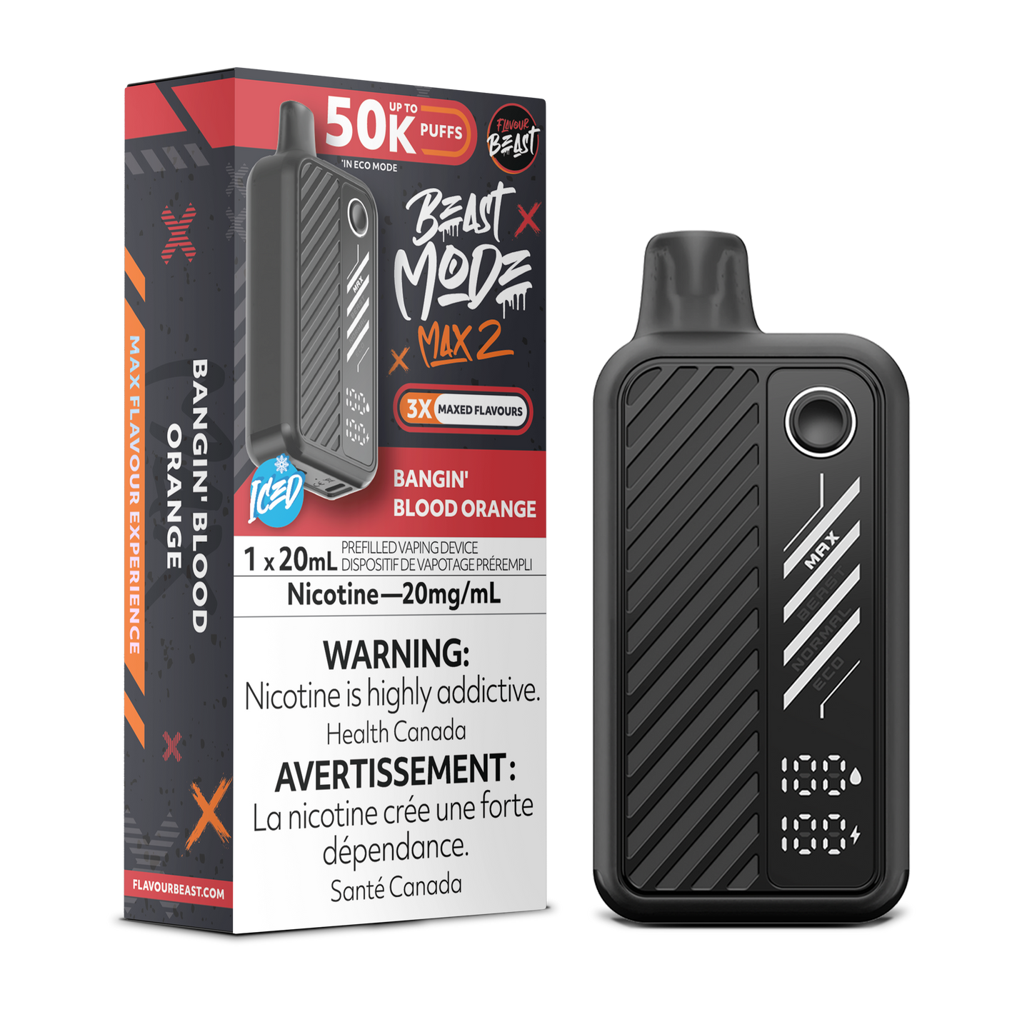 Beast Mode Max 2 50k - Bangin' Blood Orange