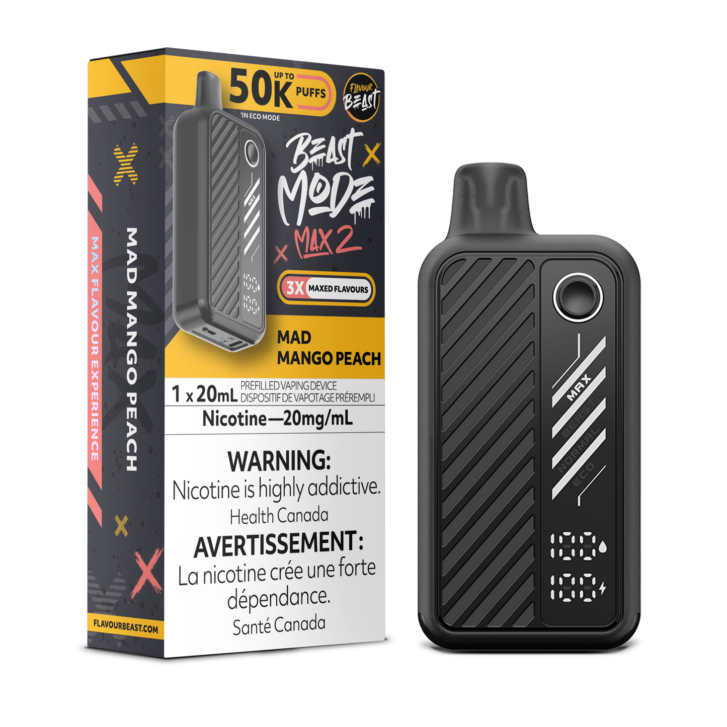Beast Mode Max 2 50k - Mad Mango Peach