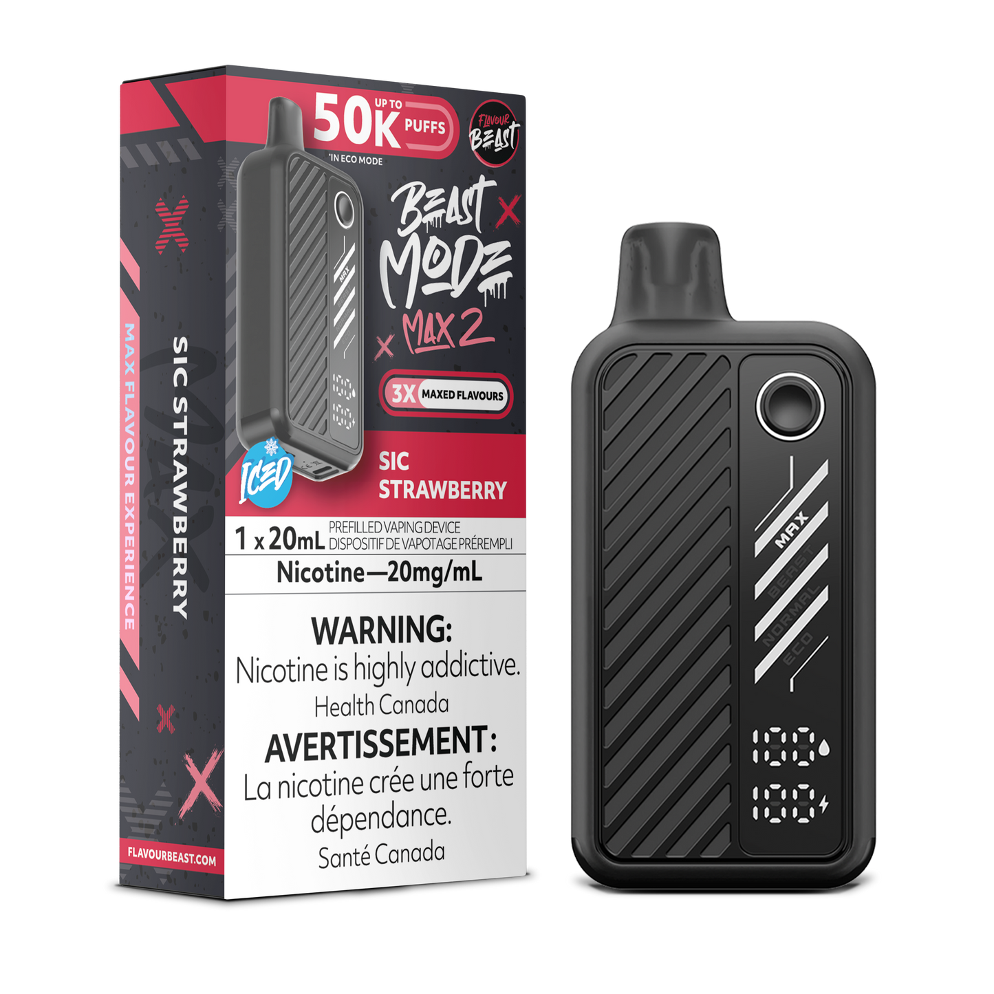 Beast Mode Max 2 50k - Sic Strawberry