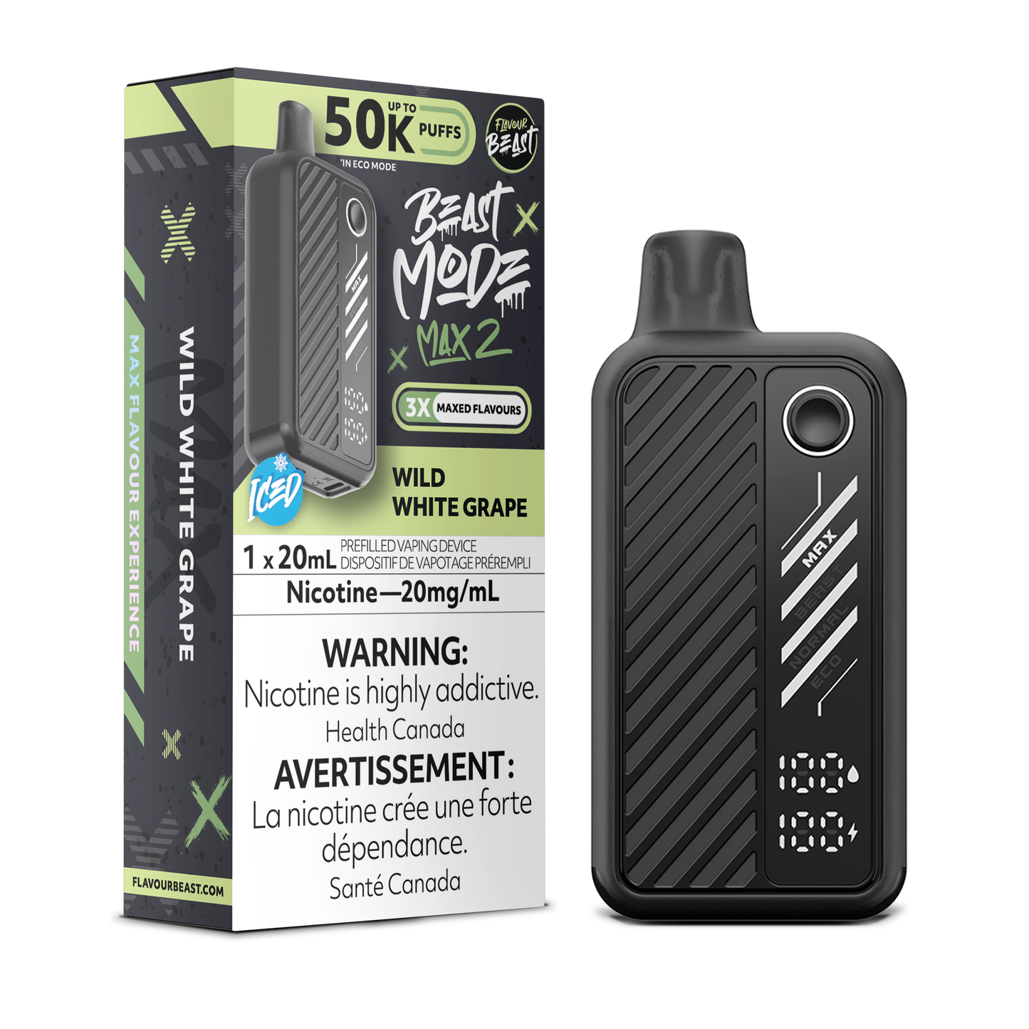 Beast Mode Max 2 50k - Wild White Grape