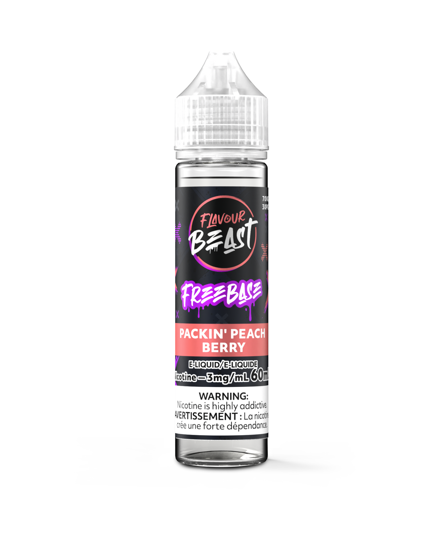 Flavour Beast - Packin' Peach Berry 60ml