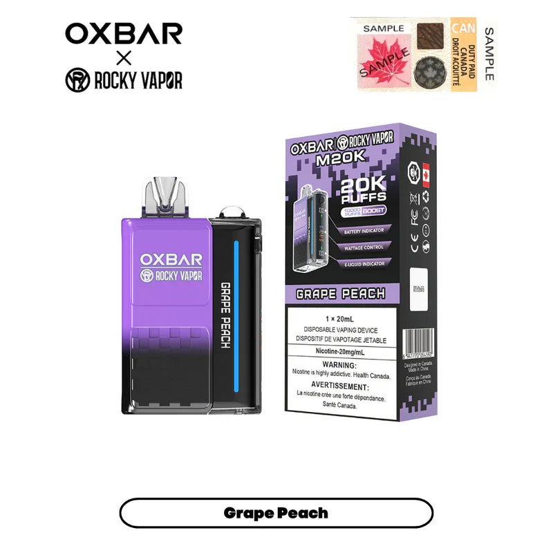 Oxbar M20K - Grape Peach