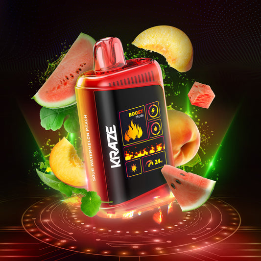 Kraze HD Mega - Sour Watermelon Peach