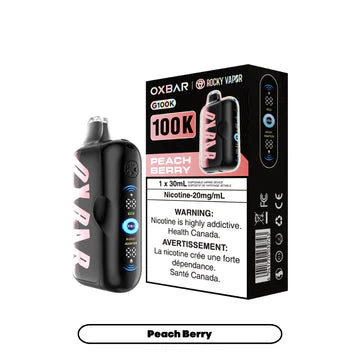Oxbar 100K - Peach Berry