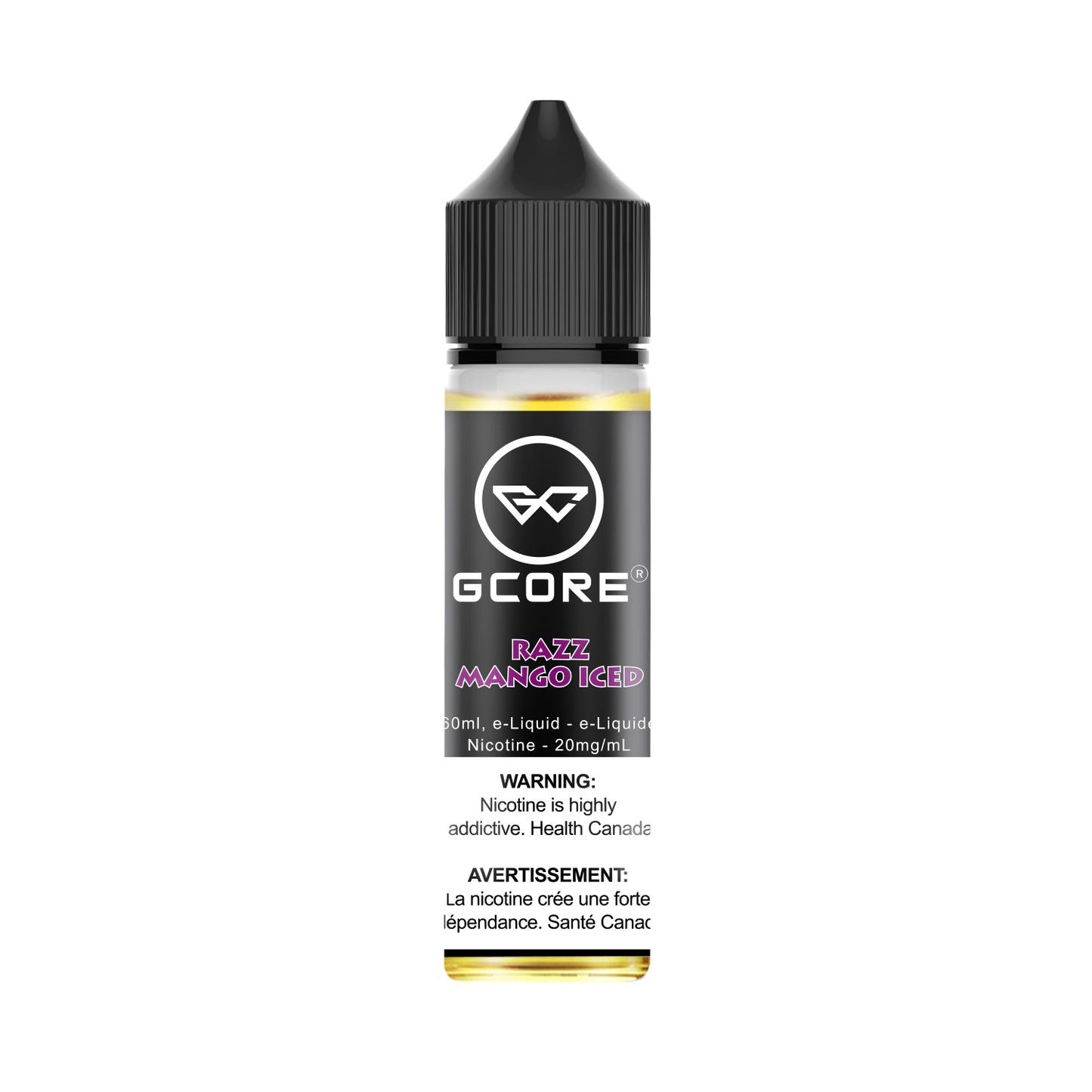 Gcore Salts 60ml - Razz Mango Iced