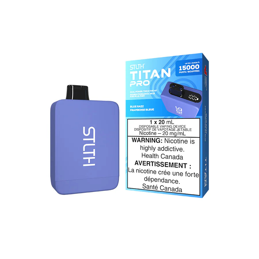 Stlth Titan Pro - Blue Razz