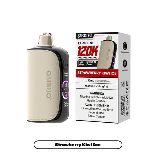 Orbito 120K - Strawberry Kiwi Ice (10mg)