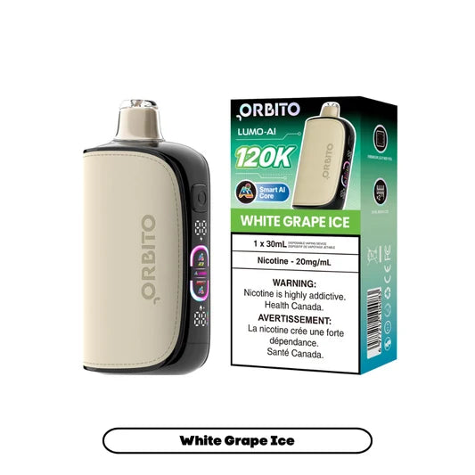 ORBITO 120K - White Grape Ice