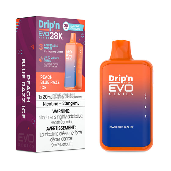 Drip'n Evo 28k - Peach Blue Razz Ice