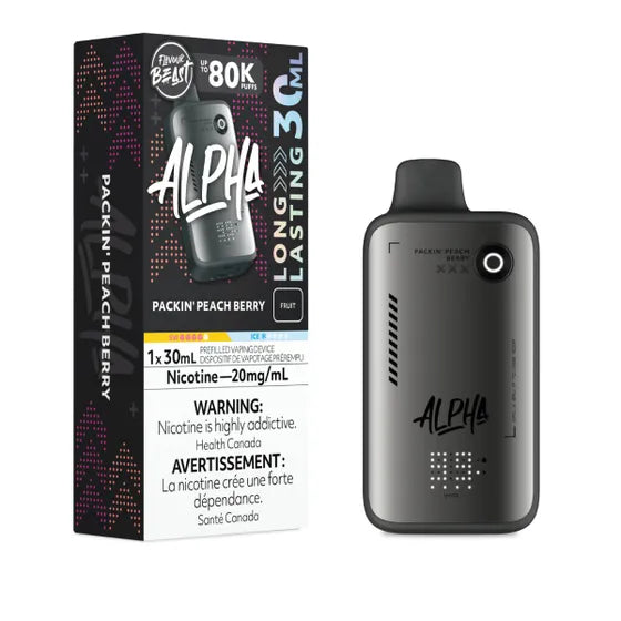 Flavour Beast Alpha 80K - Packin' Peach Berry