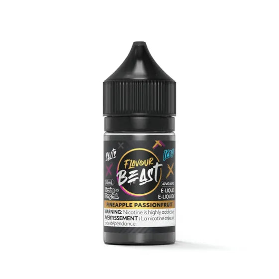 Flavour Beast Salt 30mL - Pineapple Passionfruit Iced