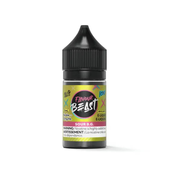 Flavour Beast Salt 30mL - Sour B.G. Iced