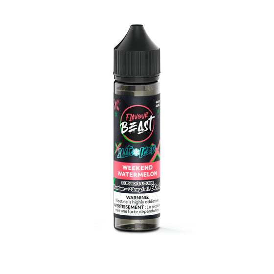 Flavour Beast Salt 60ml - Weekend Watermelon Iced