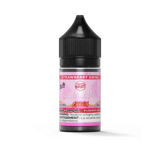 Flavour Beast Cravin Salt 30mL - Strawberry Swirl