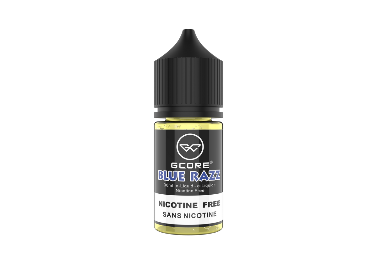 G Core Blue Razz Gcore Nicotine Free - Blue Razz 30mL – Premium Vape AB