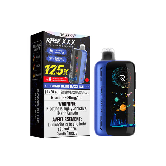 Ripper 125K - Bomb Blue Razz Ice