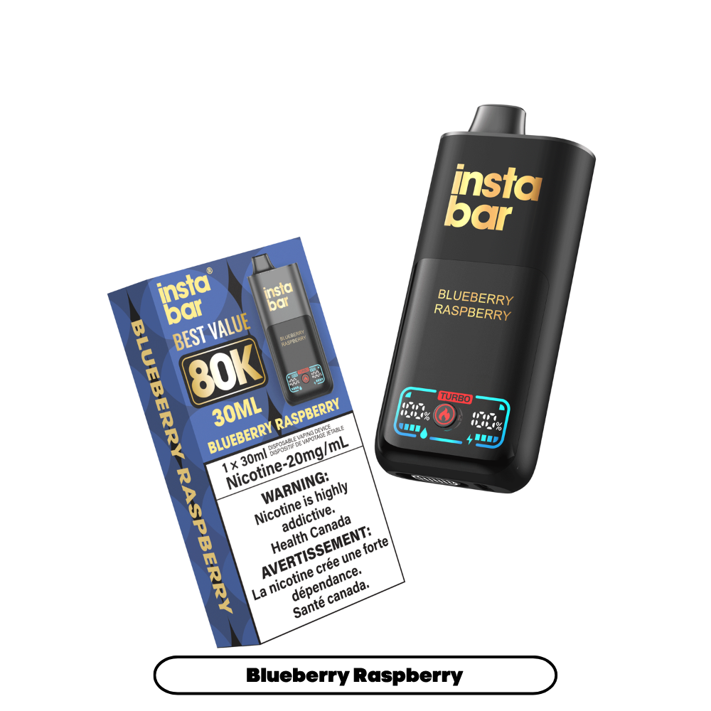 Insta Bar 80k - Blueberry Raspberry