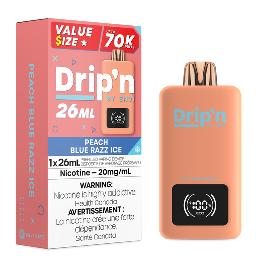 Drip'n 70k - Peach Blue Razz Ice