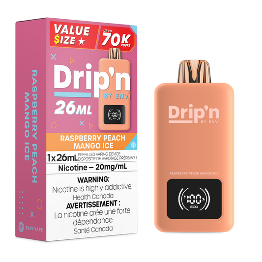 Drip'n 70k - Raspberry Peach Mango