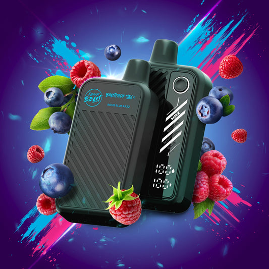 Beast Mode Max 2 50k -  Bomb Blue Razz