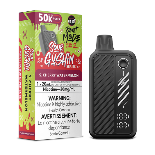 Beast Mode Max 2 50k - Sour Gushin S. Cherry Watermelon