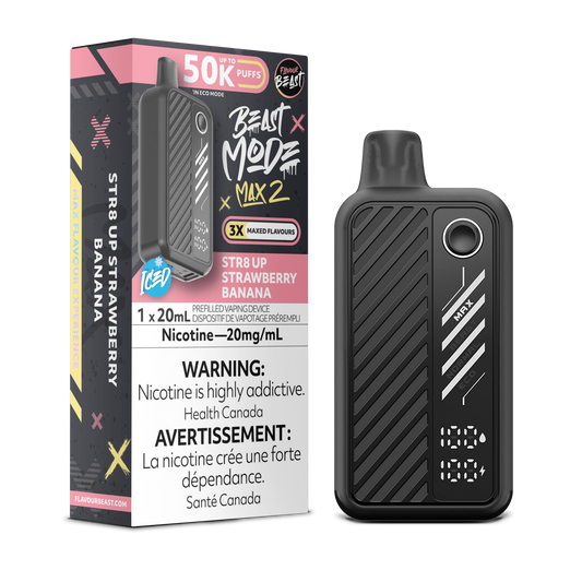 Beast Mode Max 2 50k -  STR8 UP Strawberry Banana