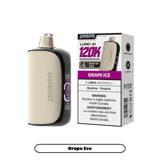 Orbito 120K - Grape Ice (10mg)