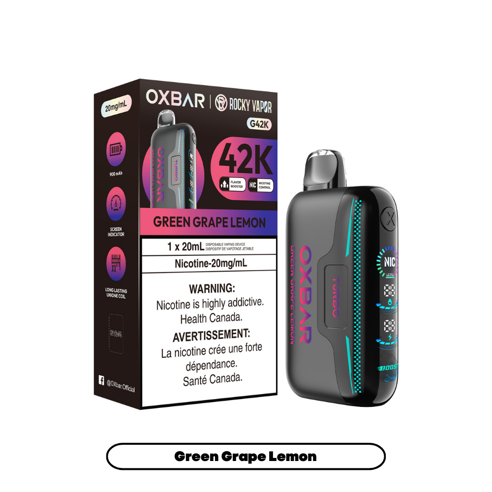 Oxbar G42K - Green Grape Lemon
