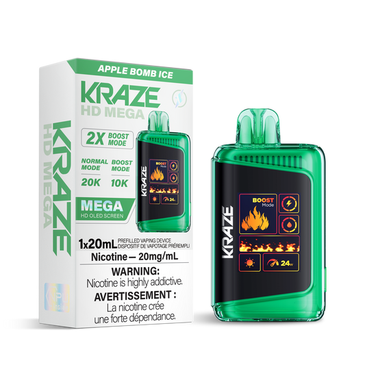Kraze HD Mega - Apple Bomb Ice