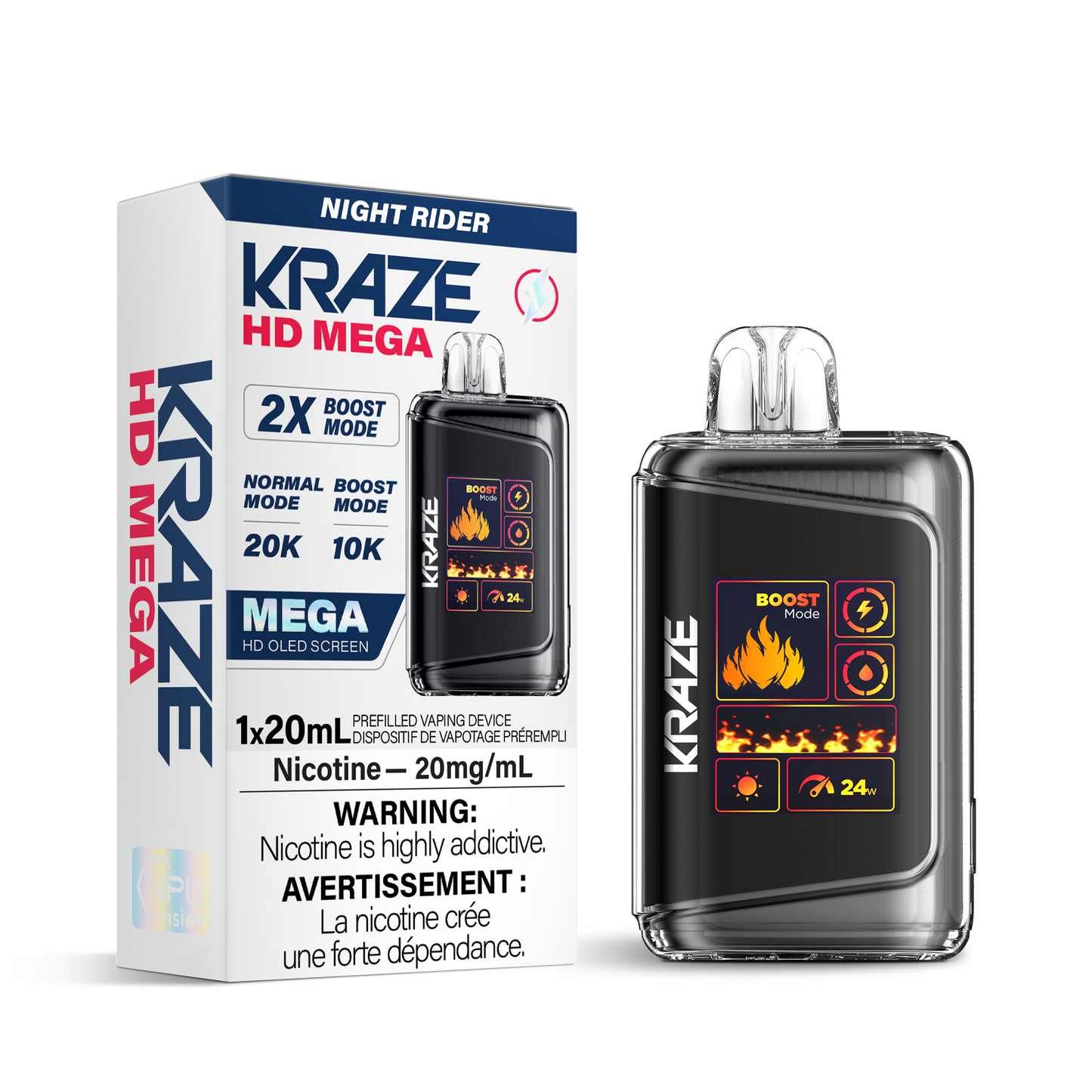 Kraze HD Mega - Night Rider