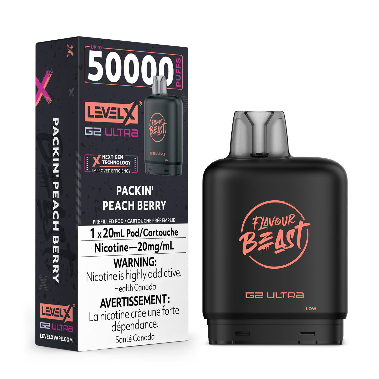 Level X Ultra 50k - Packin' Peach Berry