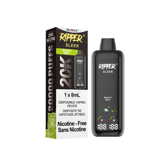 Ripper Sleek 20K (Zero Nicotine) - Mighty Mint