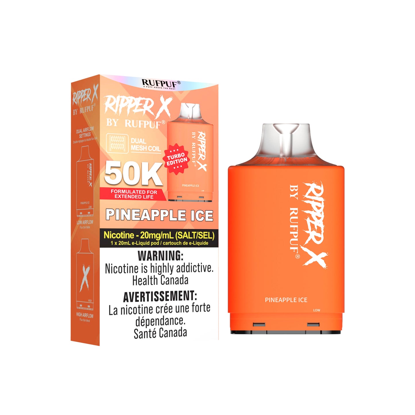 Ripper X 50K - Pineapple Ice