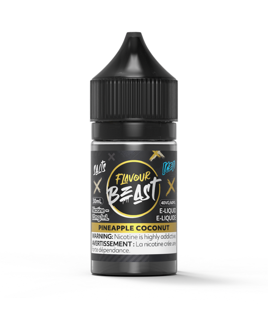 Flavour Beast Salt 30mL - Pineapple Coconut Iced