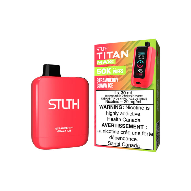 STLTH Titan Max 50k - Strawberry Gauva Ice