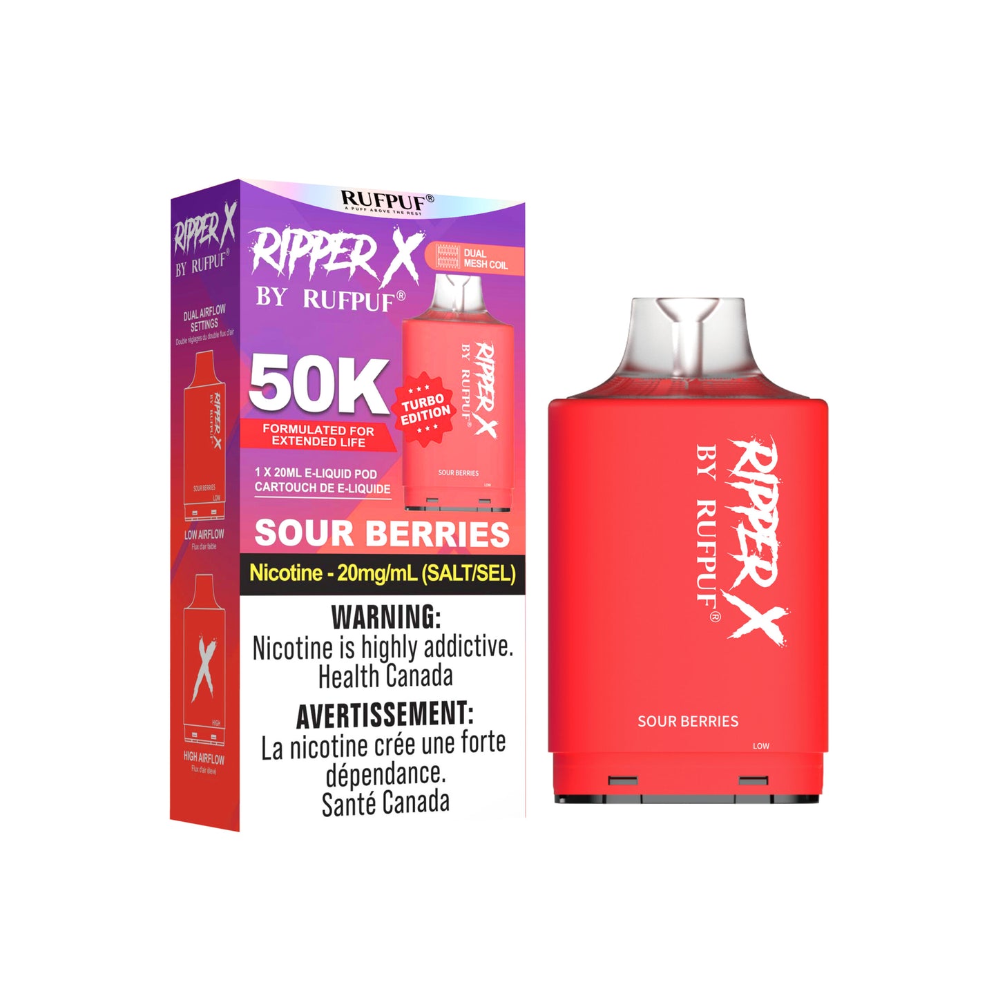 Ripper X 50K - Sour Berries