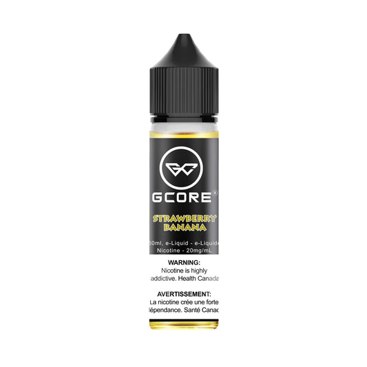 Gcore Salts 60ml - Strawberry Banana
