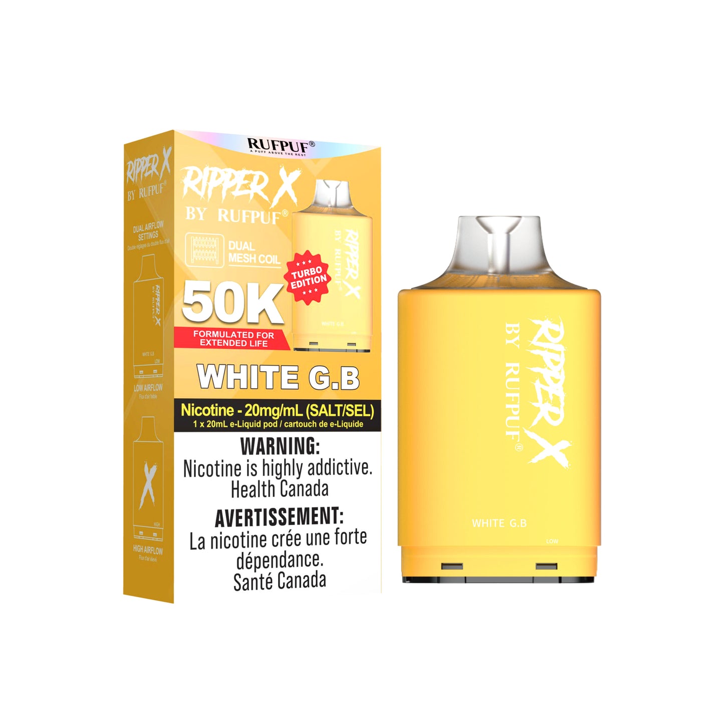Ripper X 50K - White G.B