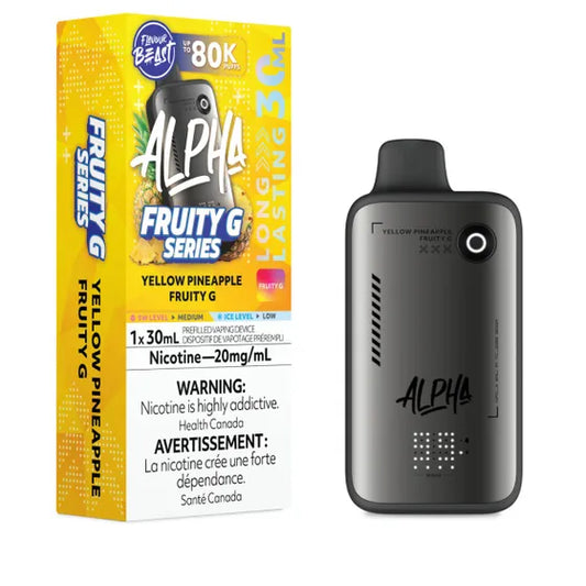 Flavour Beast Alpha 80K - Fruity G Yellow Pineapple