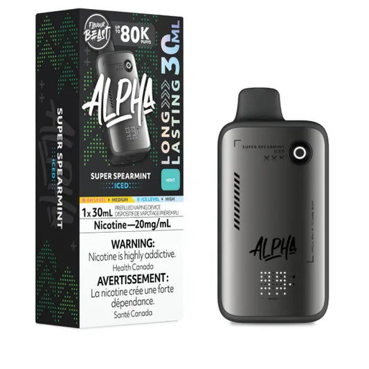 Flavour Beast Alpha 80K - Super Spearmint