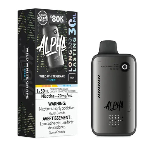 Flavour Beast Alpha - Wild White Grape Iced