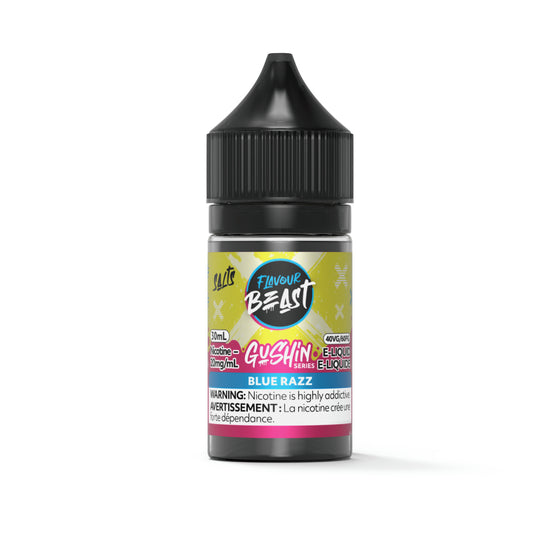 Flavour Beast Gushin Salt 30mL - Gushin Blue Razz