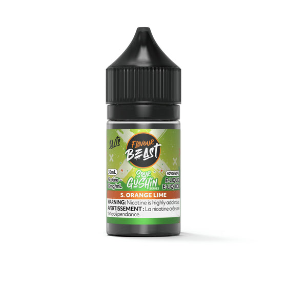Flavour Beast Gushin Salt 30mL - S. Gushin Orange Lime