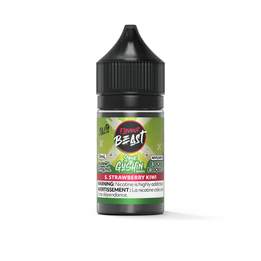 Flavour Beast Gushin Salt 30mL - S. Gushin Strawberry Kiwi