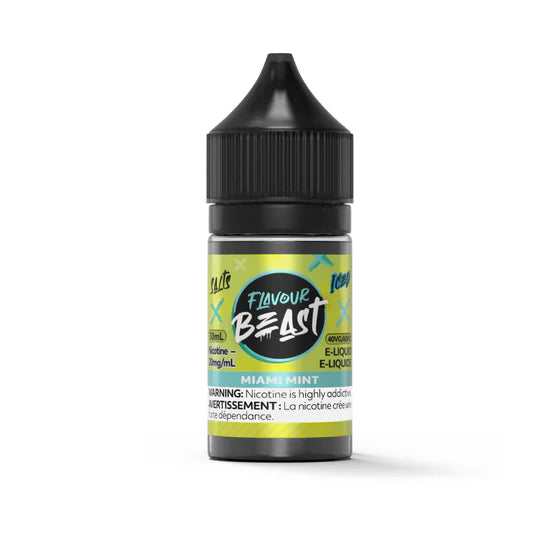 Flavour Beast Salt 30mL - Miami Mint Iced