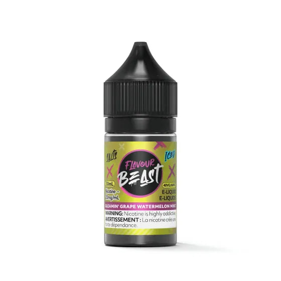 Flavour Beast Salt 30mL - Gleamin' Grape Watermelon Mint Iced