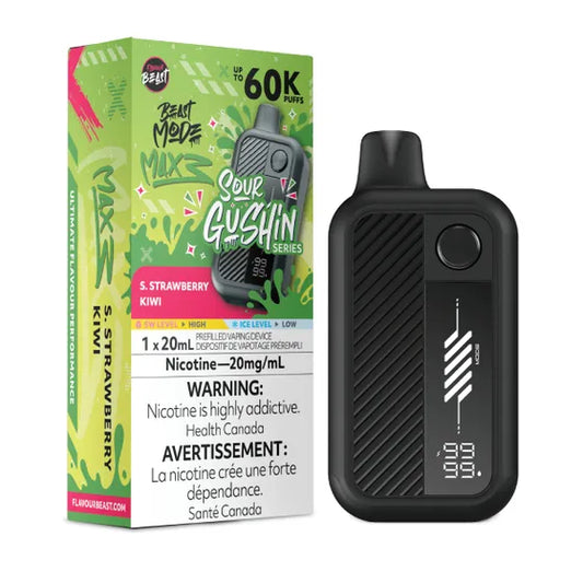 Beast Mode Max 3 60k - Gushin S. Strawberry Kiwi