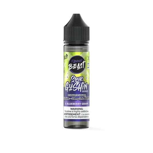 Flavour Beast Salt 60ml -  Sour Gushin S. Blueberry Grape
